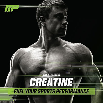 MusclePharm Creatine Monohydrate Powder, Pre Workout Muscle Builder & Post Workout Muscle Recovery Supplement, Ultra-Pure 100% Monohydrate Creatine Powder, 60 Servings, Unflavored