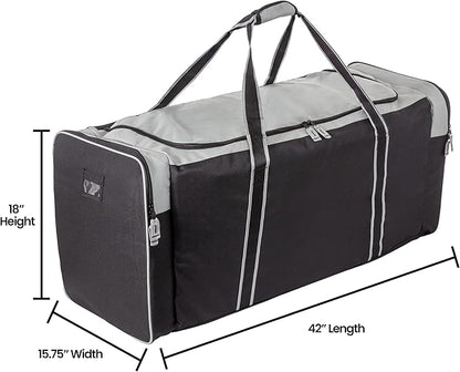 Jetstream Heavy Duty Multi Pocket Durable Sports Gym Equipment Travel Duffel Bag