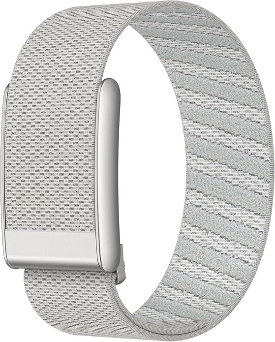 VeveXiao Stretchy Nylon Wristband Compatible with Whoop 5.0/Whoop MG Bands,Soft Stretchy Nylon Sports Loop Replacement Bands for Men Women, with Metal Frame Adjustable Connector