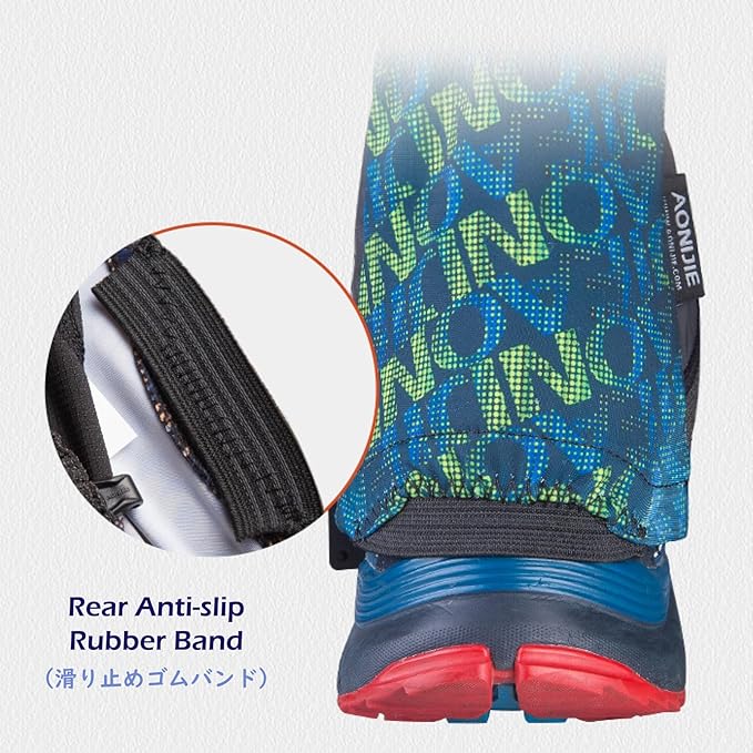 TRIWONDER Gaiters Low Gators Lightweight Waterproof Ankle Gaiters for Hiking Walking Backpacking