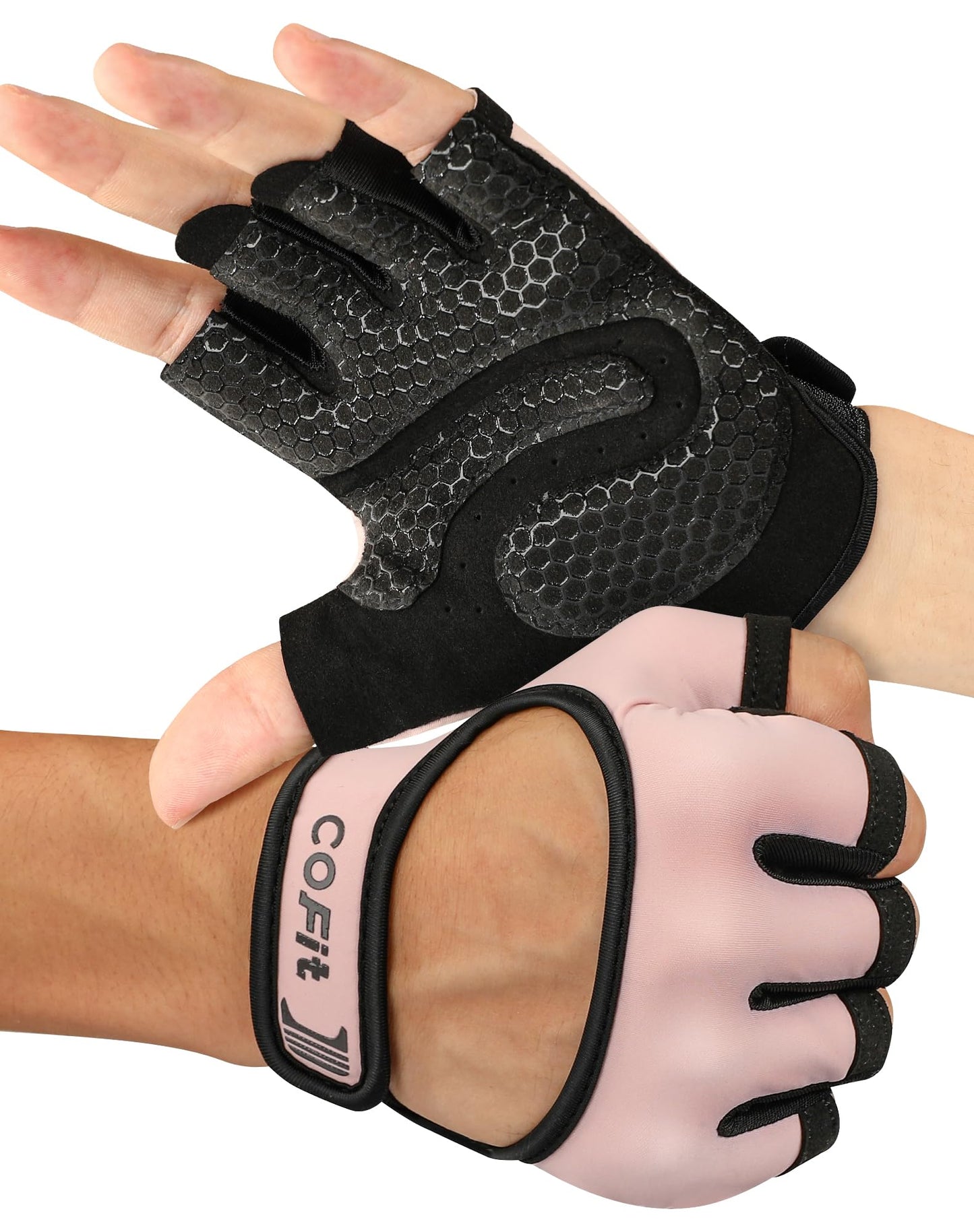 COFIT Breathable Workout Gloves, Antislip Weight Lifting Gym Gloves for Men Women, Superior Grip &