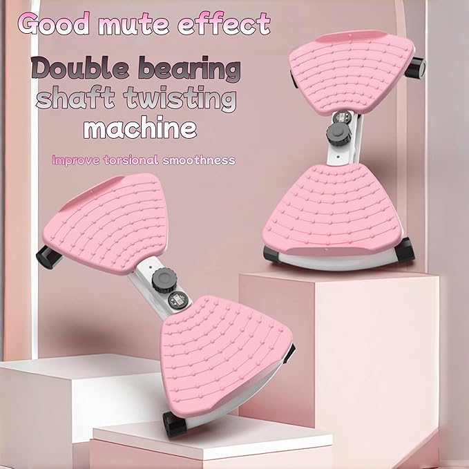 Waist Twisting Machine, Ab Twister Board with 330 lbs Capacity, Waist Twister for Women Belly Fat, Home Gym Exercise Equipment for Slim Waist and Core Ab Exercise