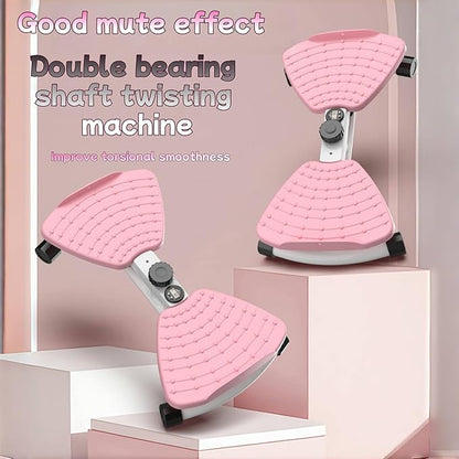 Waist Twisting Machine, Ab Twister Board with 330 lbs Capacity, Waist Twister for Women Belly Fat, Home Gym Exercise Equipment for Slim Waist and Core Ab Exercise