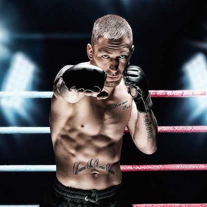 2 Pairs Boxing Gloves Kickboxing Gloves for Men Women Beginner Professional Shockproof Leather Sparring Training Gloves Set MMA Gloves