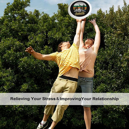 Sun and Snowflake Outdoor Flying Disc Hot and Cold Summer and Winter Element Ultimate Disc 175g for Boys Girls Men Women Birthday Christmas