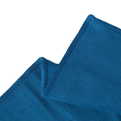 Shandali GoSweat Microfiber Hand Towel, Absorbent Suede Yoga Towel for Hot Yoga, Bikram, Pilates &
