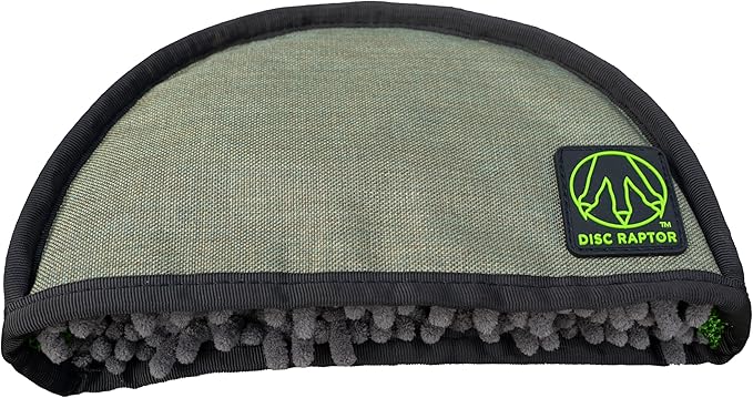 The Original Disc Golf Cleaning Tool with Microfiber & Turf | Flying Disc Golf Towel Accessories & Equipment | Patented Design
