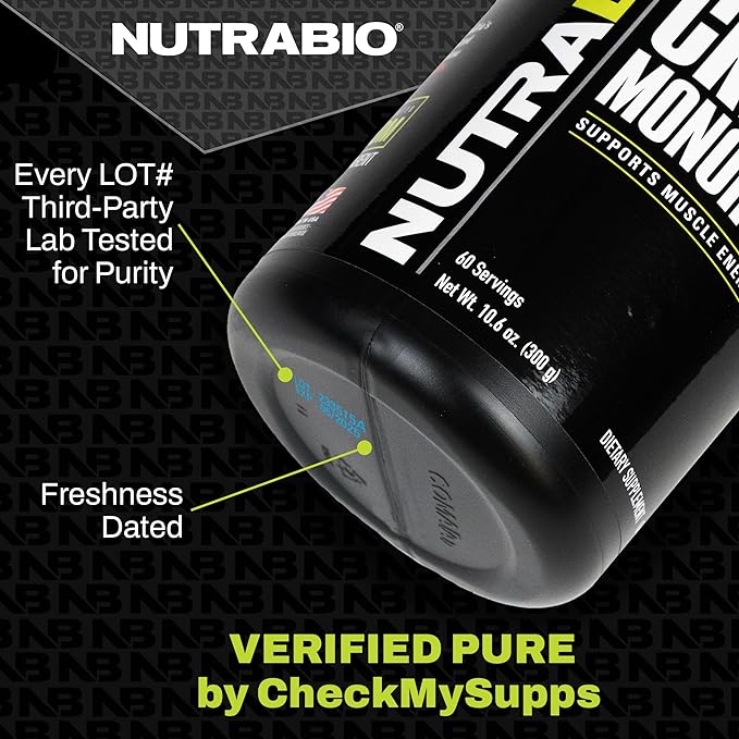 NutraBio Casein Protein Powder, Micellar Casien Powder, 25g Slow Digesting Protein, Helps Keep You Full, Overnight Muscle Recovery & Growth, BCAA & EAA, Gluten Free, Soy Free, 2lb Strawberry Ice Cream
