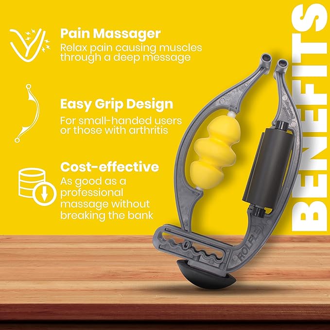 Rolflex Arm & Leg Massager Roller ??Muscle Roller to Address Golfer?™s Elbow, Tennis Elbow, Carpal Tunnel & More ??Arm & Leg Massage Roller for Muscle Tightness & Faster Recovery