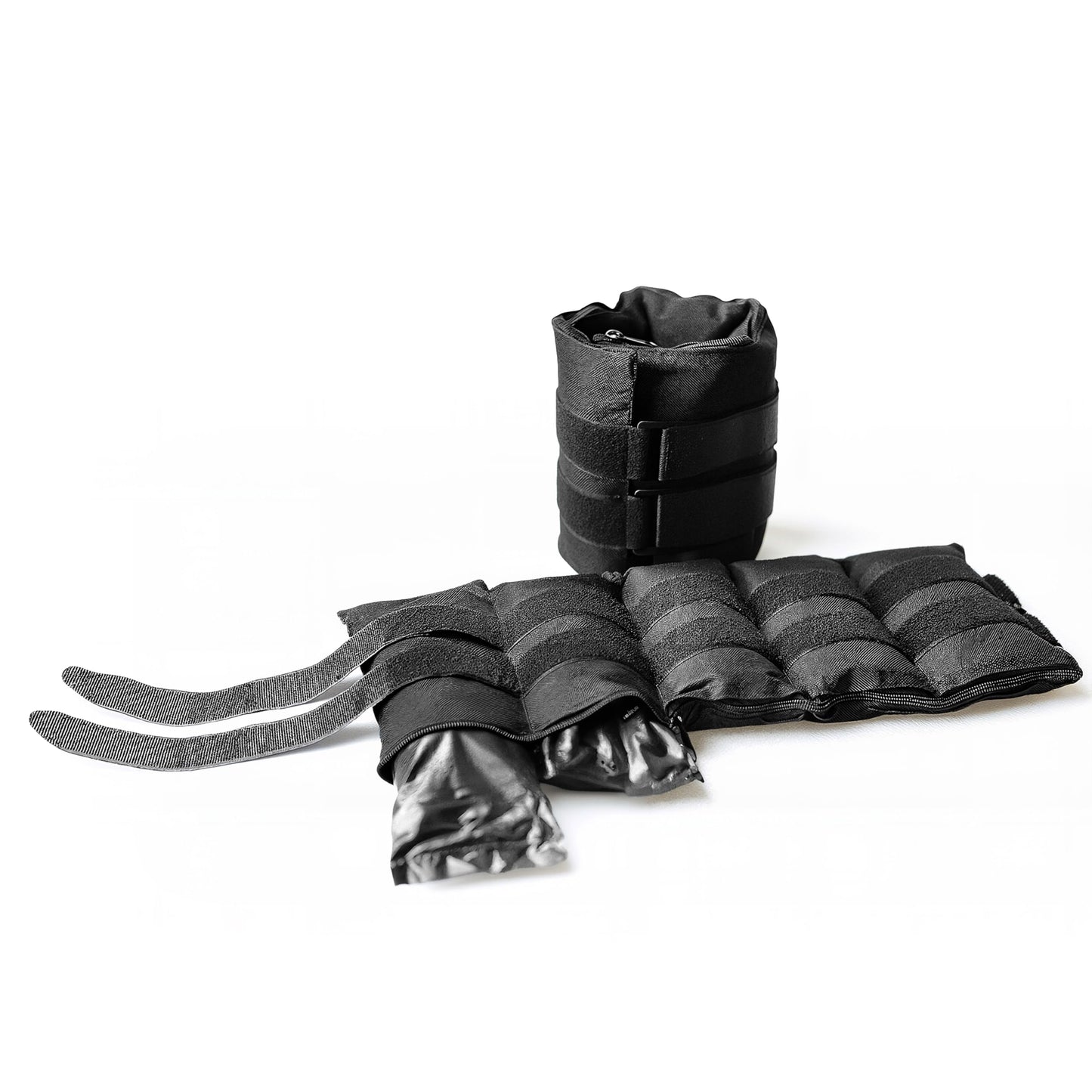 CAP Barbell HHA-CB020A1 20-Pound Pair Adjustable Ankle Weights, Black