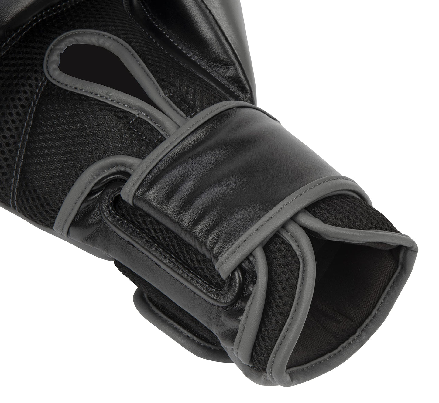 Everlast Powerlock 2 Hook Loop Boxing Gloves | Heavy Bag | Black | 16oz