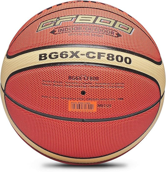 Training Soft Touch Rubber and Faux Leather Fighting Basketball, High Bounce Indoor Outdoor Basketball Gift