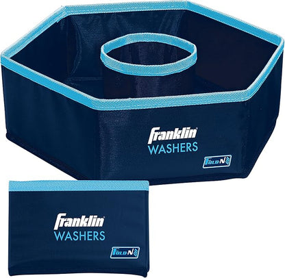 Franklin Sports Washer Toss Game Set - Outdoor Washers Set with Targets + Washers - Perfect for Lawn, Beach + More - Classic Outside + Tailgate Game