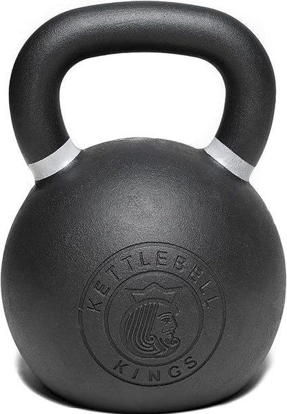 Kettlebell Kings Powder Coated Kettlebell Weights - 9-97 lb Strength Training Kettlebells for Men and Women - Hand Weights Workout Gym Equipment - Weights Set for Home Gym- New