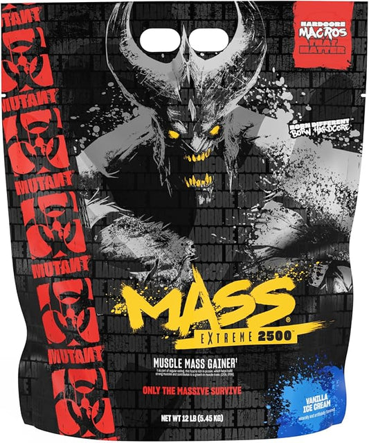 Mutant Mass Extreme Gainer ??Whey Protein Powder ??Build Muscle Size and Strength ??High Density