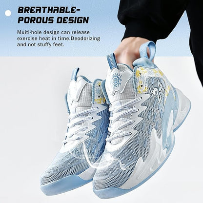 Men Basketball Shose Breathable Men Non Slip Outdoor Fashion Sneakers