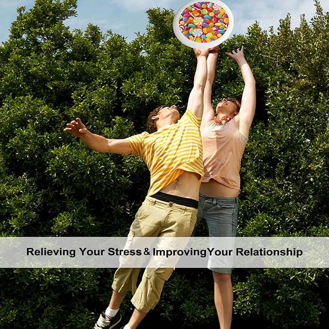 Blue Outdoor Flying Disc Bald Eagle Ultimate Disc 175g for Boys Girls Men Women Birthday Christmas