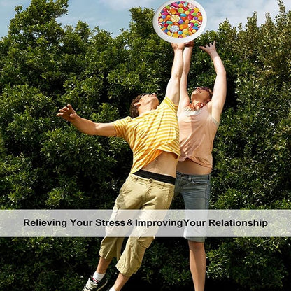 Blue Outdoor Flying Disc Bald Eagle Ultimate Disc 175g for Boys Girls Men Women Birthday Christmas