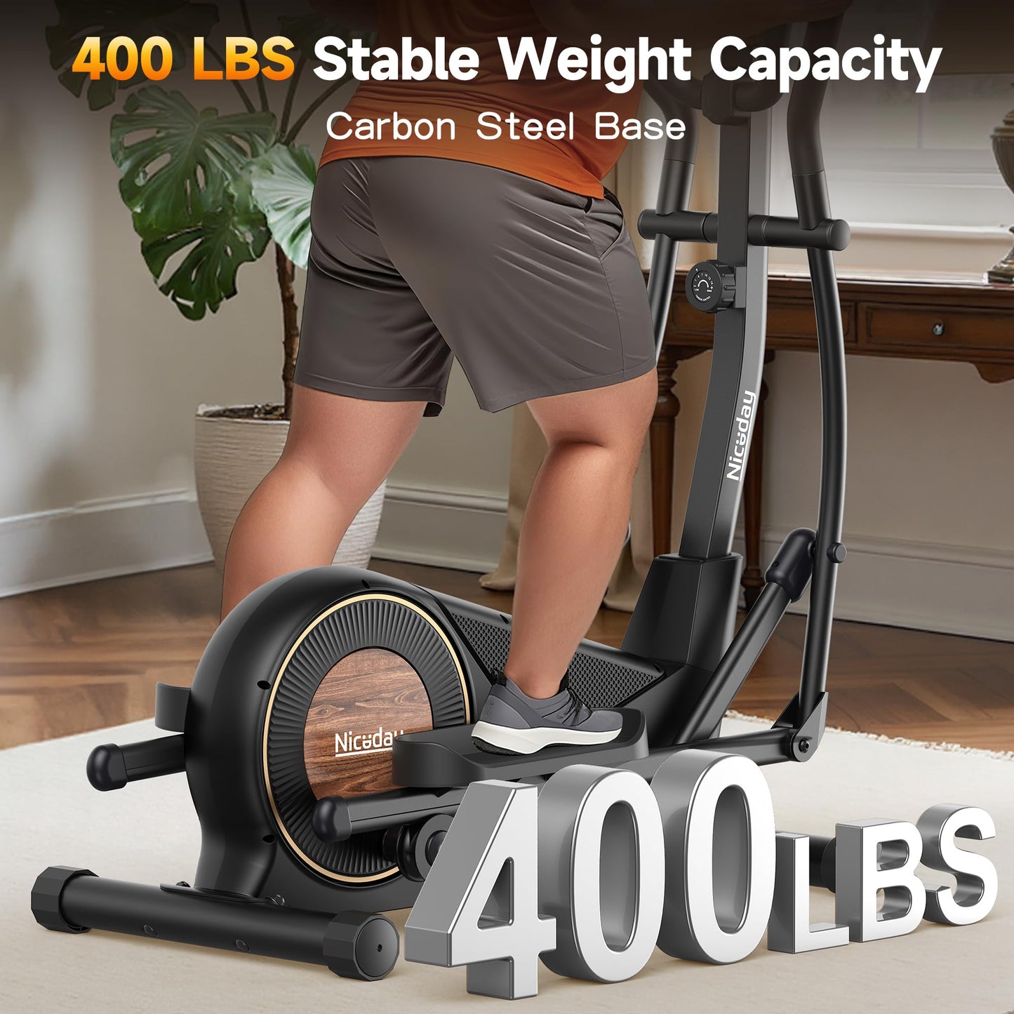 Niceday Elliptical Exercise Machine, Elliptical Machine for Home Use, Magnetic Elliptical Trainer