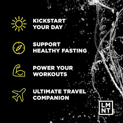 LMNT Zero Sugar Electrolytes - Lemonade | Drink Mix | 18-Count