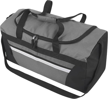 40 Liter, 22 Inch Reflective Duffle Bag with Shoulder Strap for Men, Women, Travel