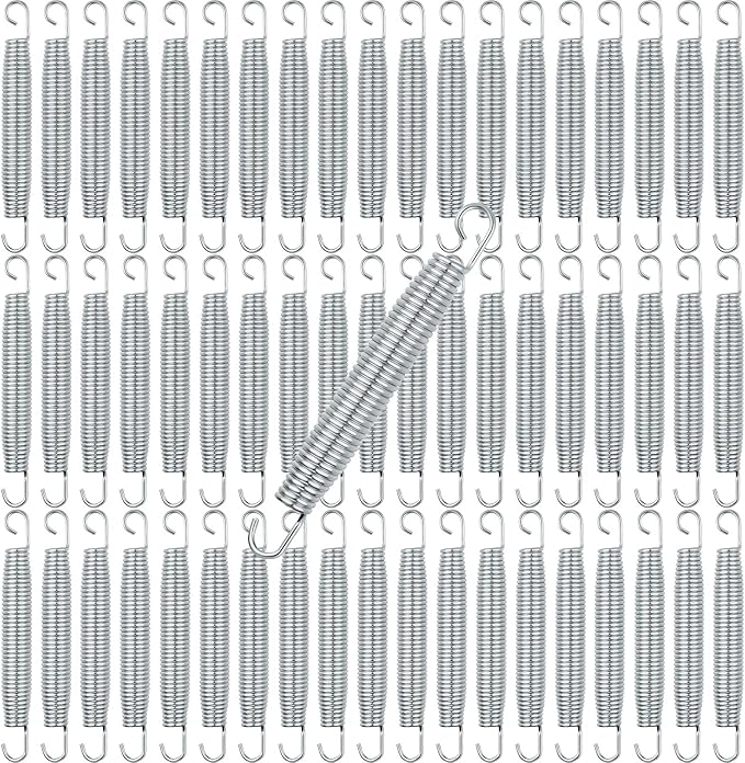 Tudomro Trampoline Springs Replacement - Heavy Duty Stainless Steel Weather Resistant Metal Trampoline Pulling Tool Accessories