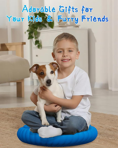 Wobble Cushion with Inflation Pump - Wobble Disk Balance Disc Wiggle Seat for Sensory Kids, Balance Pads