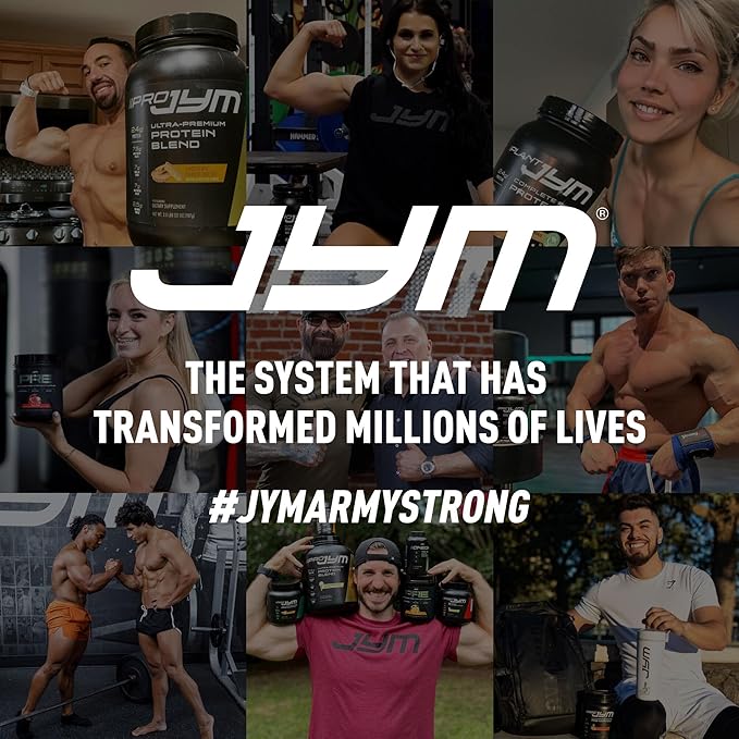 Pro JYM Natural Chocolate Brownie Protein Powder Blend - Whey Protein Isolate, Casein, & Milk Protein Isolate, for Men & Women Recovery Shakes | JYM Supplement Science | 45 Servings