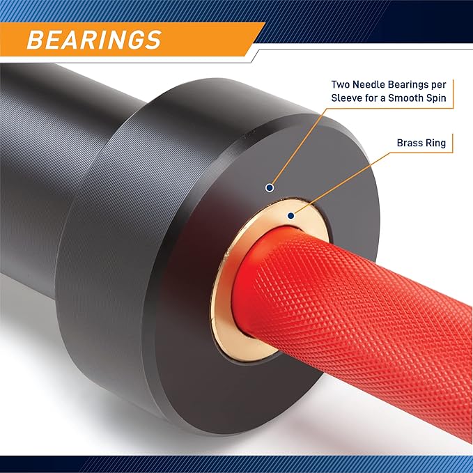 Steelbody IWF Standard 20kg and 15kg Olympic Weight Barbell Multiple Colors Available