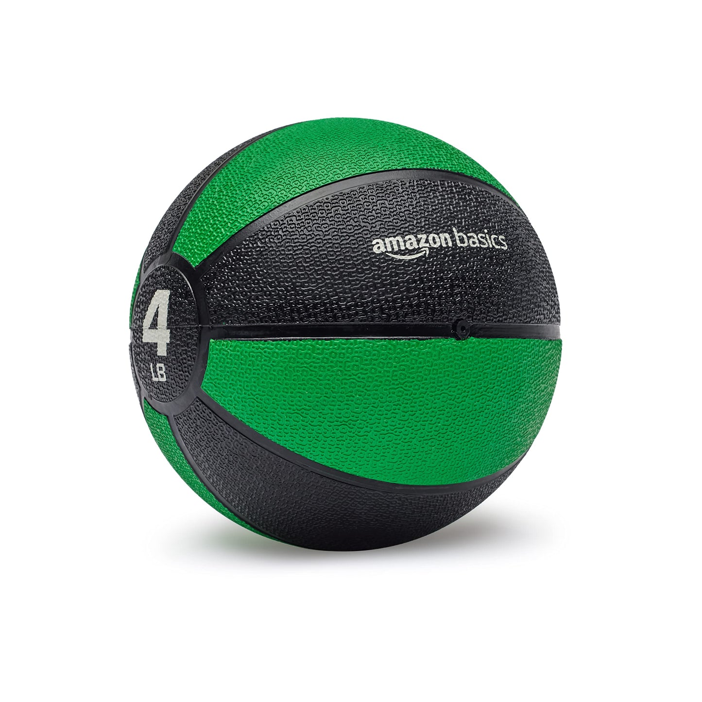 Amazon Basics Weighted Medicine Ball for Core Strength, Strength Training, Full-Body Workouts and