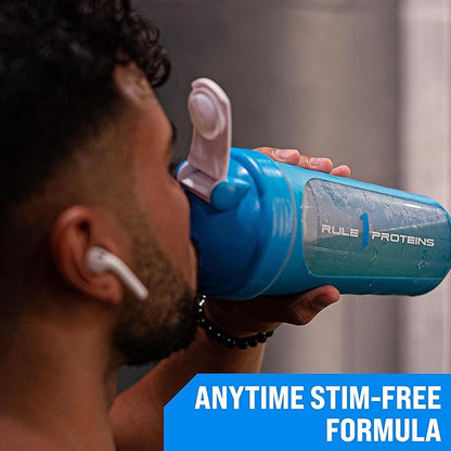 Rule 1 Active BCAA - Performance, Hydration, and Recovery Support with 5g BCAAs + Electrolytes, L-Glutamine, and Citrulline (30 Servings, Peach Mango)
