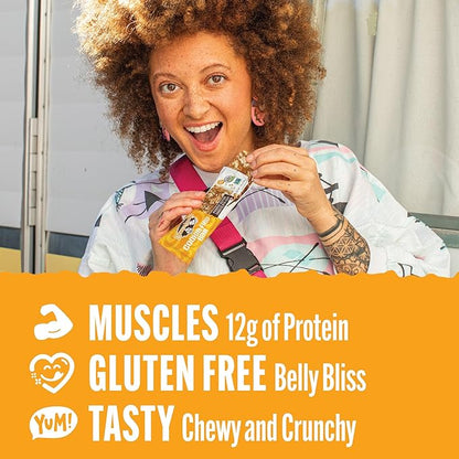 Lenny & Larry's Cookie-fied Protein Bar ??Peanut Butter Chocolate Chip Vegan 9x45g ??Healthy Snacks with 12g Plant Protein & 5g Fiber ??Gluten free Power Bar, Keto Friendly, Non-GMO & Vegan