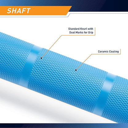 Steelbody IWF Standard 20kg and 15kg Olympic Weight Barbell Multiple Colors Available