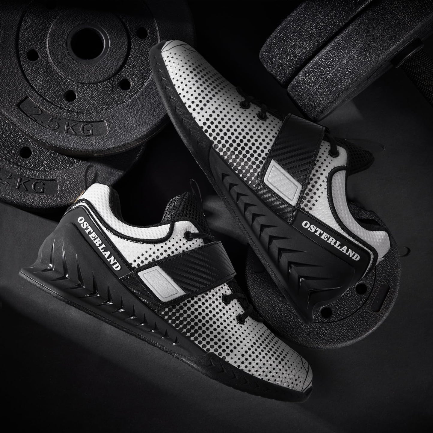 Osterland Weightlifting Shoes for Men Women,1.4 Inch Squat Shoes
