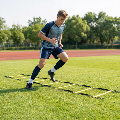 Sleteranpe 20ft Agility Ladder Training Ladder Speed