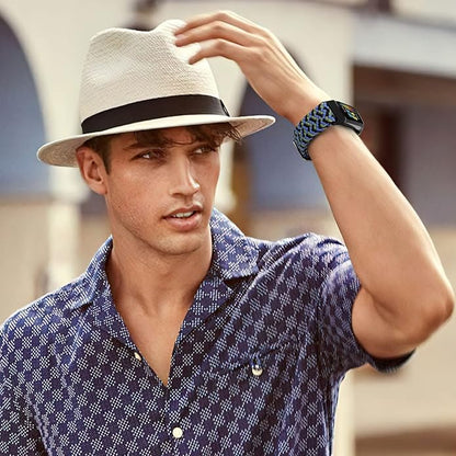 Braided Band Compatible with Fitbit Charge 6/Fitbit Charge 5, Soft Nylon Solo Loop Adjustable Replacement Wristband for Women Men