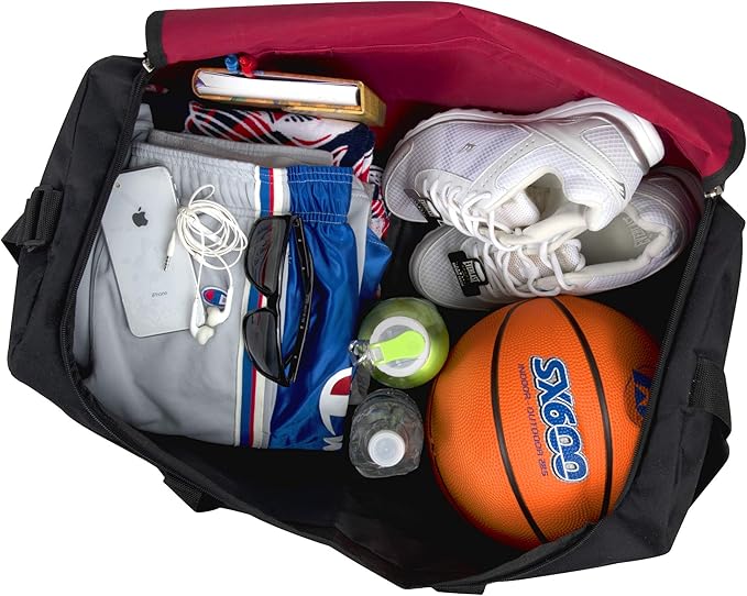 40 Liter, 22 Inch Reflective Duffle Bag with Shoulder Strap for Men, Women, Travel