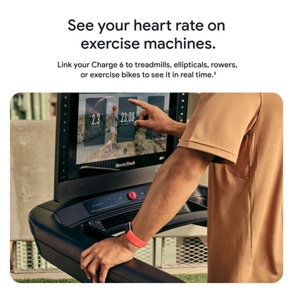 Google Fitbit Charge 6 - Fitness Tracker - Obsidian/Black