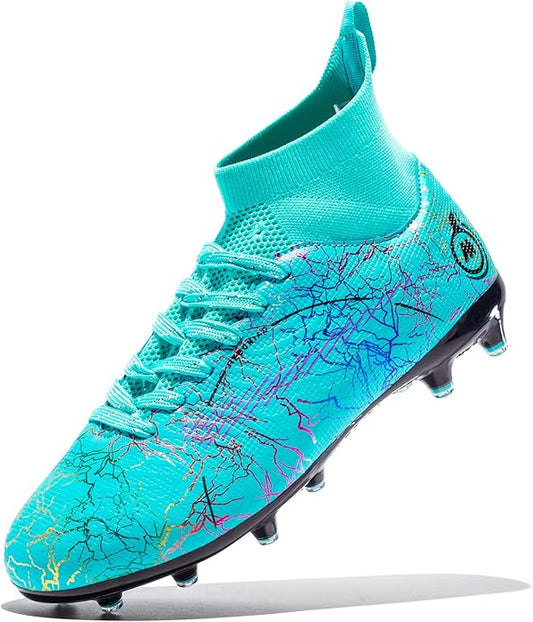 Boy Soccer Cleats Big Kids Soccer Shoes Professional Soccer Cleats Shoes,Unisex Soccer Sneakers for