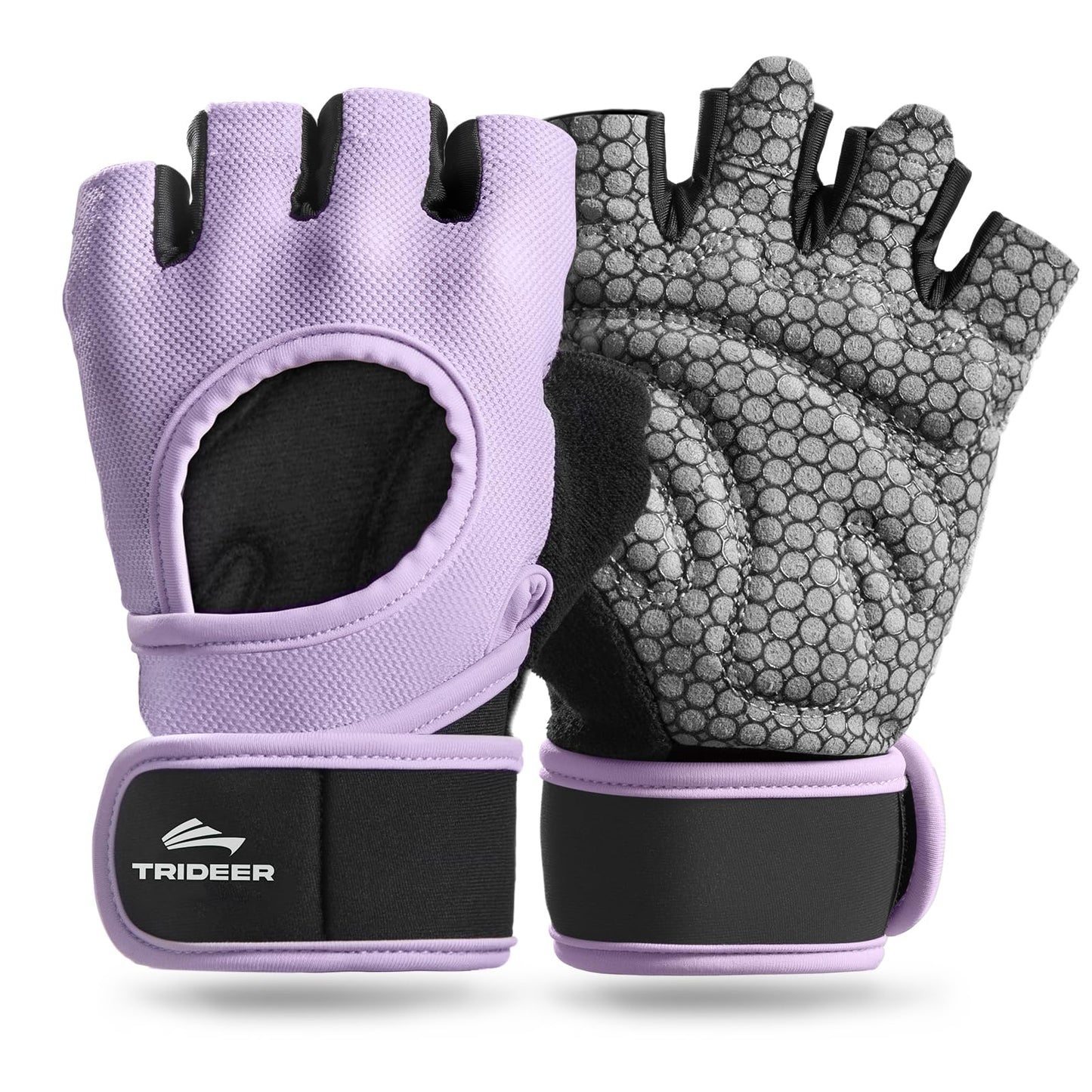 Trideer Weight Lifting Gloves for Women & Men, Wrist Support & Padded Palm