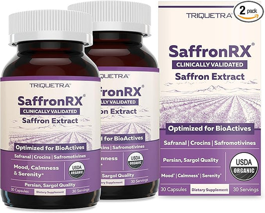 Organic Saffron Extract: Optimized Extract with Safromotivines, Safranal, and Crocins – Clinically