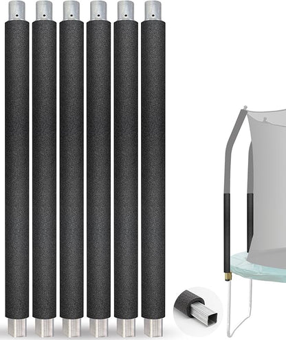Trampoline Poles Replacement for Skywalker Or Jumpzylla,Galvanized Trampoline Enclosure Pole for Skywalker or Jumpzylla,Replace Parts#4201 4202 4135 OR for Jumpzylla 8ft 10ft&12ft 14ft