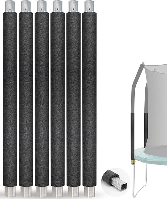 Trampoline Poles Replacement for Skywalker Or Jumpzylla,Galvanized Trampoline Enclosure Pole for Skywalker or Jumpzylla,Replace Parts#4201 4202 4135 OR for Jumpzylla 8ft 10ft&12ft 14ft