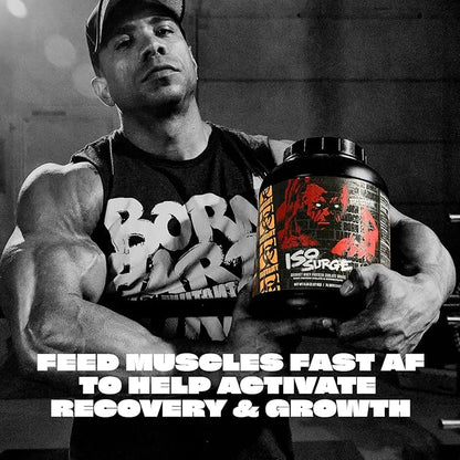 Mutant ISO Surge Whey Protein Isolate Powder Acts Fast to Help Recover, Build Muscle, Bulk and Strength, 5 lb - Strawberry Milkshake