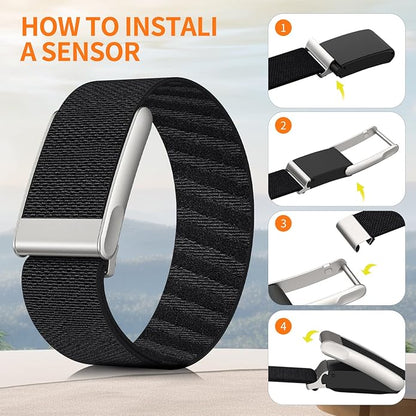 CoreKnit Wristband Compatible with WHOOP 5.0 One and Peak, Soft Adjustable Comfortable Knit Versatile Replacement Bands for Whoop 5.0 Sleep, Accessory for Health & Fitness Wearable