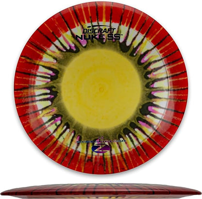 Discraft Z Fly-Dye Two Pack – Disc Golf Set | Buzzz & Nuke SS | Zone & Raptor | Sol & Avenger SS | Perfect for Men, Women, and Kids | Disc Weight, Color & Foil Will Vary