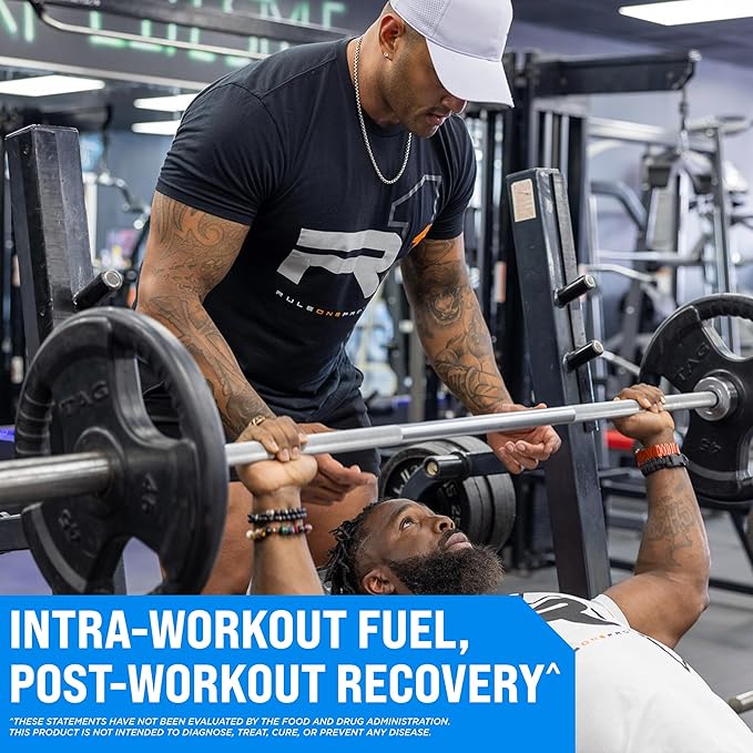 Rule 1 Active BCAA - Performance, Hydration, and Recovery Support with 5g BCAAs + Electrolytes, L-Glutamine, and Citrulline (30 Servings, Grape)