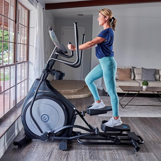 Echelon Ellipse Series – Light Commercial-Grade Ellipticals for Full-Body, Low-Impact Cardio with 32 Resistance Levels, 15 Incline Levels, 20” Stride, and 325 LB Weight Capacity