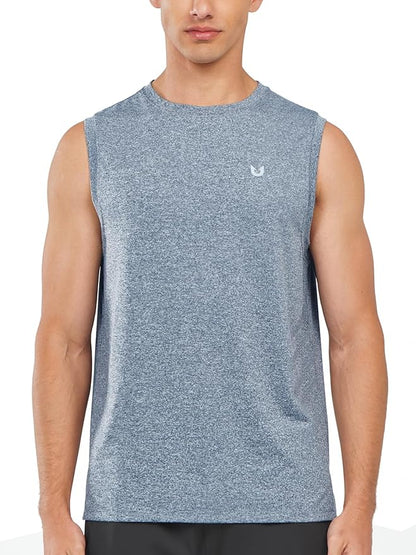NORTHYARD Men's Athletic Workout Tank Top Running Gym Sleeveless Shirts Quick Dry Lightweight Training Sport Muscle Tank