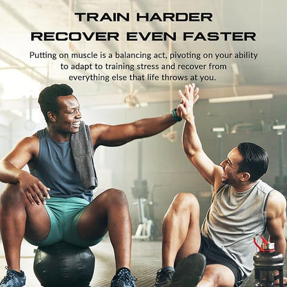 Granite Essential Amino Acids Powder, Green Apple Flavor, with 10g EAAs and 7g BCAAs, Supports Muscle Recovery & Growth, Soy-Free, Gluten-Free (30 Servings)